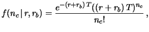 $\displaystyle \frac{\sqrt{x_{tot}+1}}{T_{tot}}
\xrightarrow[x_{tot}>>1]{} \frac{1}{\sqrt{T_{tot}}}\sqrt{\mbox{E}(r)}\,.$