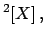 $\displaystyle [X^2]-$