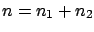 $ x=x_1+x_2$