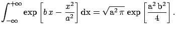 $\displaystyle f(\mu\,\vert\,x_1, \ldots,f_\circ(z)) = \frac{ \int \frac{1}{\sqr...
...ma_Z} \exp{\left[-\frac{z^2}{2\,\sigma_Z^2}\right]} \,\rm {d}\mu\,\rm {d}z }\,.$