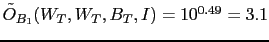 $ _{B_1}(W_T,W_T,B_T,I)= 0.58+0.58-0.67=
0.49$