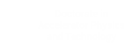 Dottorato in Fisica degli Acceleratori