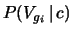 $ P(V_{g_i}\,\vert\,c)$
