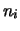 $\displaystyle e^{-N\,T\,r}\,r^{\sum_in_ix_i}\,,$