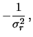 $\displaystyle \left.\frac{\mbox{d}^2\ln{f}}{\mbox{d}^2r}\right\vert _{\mu_r}$