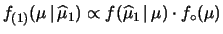 $ \widehat{\mu}=\overline{x_i}=\sum_i x_i/n$