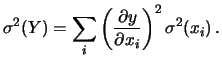 $ Y=Y(X_1, X_2,\ldots,$