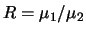 $\displaystyle r^2_\mu = r^2_{\mu_r} + \sigma_f^2\,.$