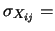 $\displaystyle \sigma_{X_{ii}}=\sigma^2_{X_i}=\sigma^2(X_i)\,.$