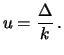 $\displaystyle u=\sigma_r\,.$