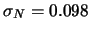 $ \sigma_N = 0.10$