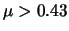 $\displaystyle 1-F(0.5)$