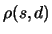 $ \rho(s,d) = +0.892$