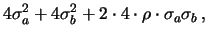 $\displaystyle 2(a + b)\,;$