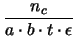 $ \epsilon = 0.950\pm 0.007$