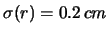 $ \sigma(\theta)$