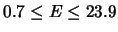 $\displaystyle \sigma(E) =
\frac{2\beta mc^2}{(1-\beta^2)^{3/2}} \sigma (\beta)
= 5.9\, GeV\, .$