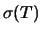 $ \sigma(T) = 24\, s$