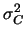 $\displaystyle \sigma^2_B$