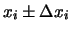 $ \Delta y = \sum_i
\left\vert\frac{\partial y}{\partial x_i}
\right\vert\Delta x_i$