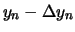 $\displaystyle \sum_{i=1}^n \Delta x_i= n\Delta x$