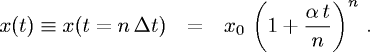 x(t)