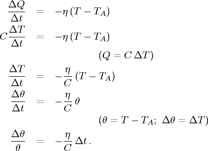 formule termalizzazione