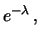 $\displaystyle f(0\,\vert\,{\cal P}_\lambda)$