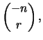 $\displaystyle \binom{y+k-1}{k-1}\,
p^k(1-p)^{y}
\hspace{0.4 cm}
\left\{ \begin{...
...p \le 1 \\
k=1,2, \ldots \infty \\
x=k, k+1, \ldots \infty
\end{array}\right.$