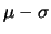 $\displaystyle P(\mu-\sigma\le X \le \mu+\sigma)\,?$