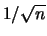 $\displaystyle \frac{\sigma(X)}{n} = \frac{\sqrt{n\,p\,q}}{n} =
\frac{\sqrt{p\, q}}{\sqrt{n}}$