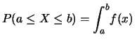 $\displaystyle P \propto f(x)\,$