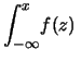 $\displaystyle F(x\,\vert\,{\cal K}(a,b))$