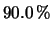 $\displaystyle P(\mu - 1.64\,\sigma \le X \le \mu + 1.64\,\sigma)$