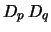 $\displaystyle \xrightarrow[\left\{\!\begin{array}{l}\Delta\ll n\,p \\
\Delta\ll n\,q \end{array}\right.]{}
\,-\frac{\Delta^2}{2\,n\,p\,q}$