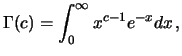 $\displaystyle \beta(r,s) =\frac{\Gamma(r)\,\Gamma(s)}{\Gamma(r+s)}\,$