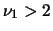 $ \nu_2(\nu_1-2)/[\nu_1\,(\nu_2+2)]$