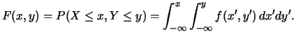 $ f(x_i,y_i) = F(x_i,y_i) - F(x_{i-1},y_{i-1})$