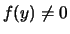 $\displaystyle \frac{f(x,y)}{f(y)}$