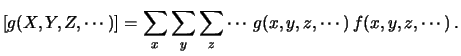 $\displaystyle f(x\,\vert\,y) = \frac{f(y\,\vert\,x)\,f(x)} {\int f(y\,\vert\,x)f(x)\,\mbox{d}x}\,.$