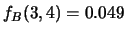 $ f_A(3,4)=0$