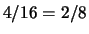 $ (2/16 + 6/16 + 2/16) = 5/8$