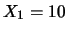$ X_\circ=10$