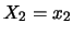 $ X_1=x_1$