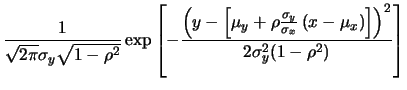 $ \sigma_{y\,\vert\,x}=0$