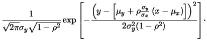 $\displaystyle f(y\,\vert\,x)f(x)$