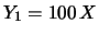 $\displaystyle 1000\,\sqrt{X}\,.$