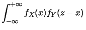 $\displaystyle \int_{-\infty}^{+\infty}f(x,z-x)\,$