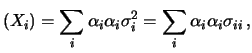 $\displaystyle \sum_i\alpha_i^2$