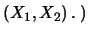 $\displaystyle \left[(X_1-\mu_1)(X_2-\mu_2)\right]=$